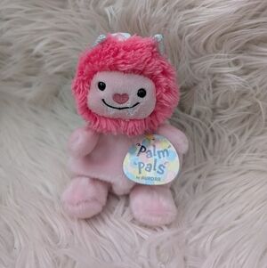Palm Pals Love Monster Mini Plush Pink NWT